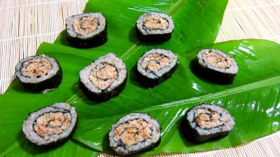 Photo : Sushi et sashimi