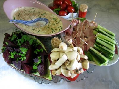 vinaigre de riz : Crudités apéritif