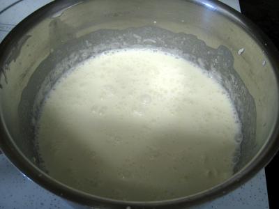 Crumble aux haricots verts et sa crème d'ail - 7.1