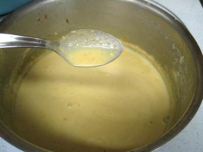 Crumble aux haricots verts et sa crème d'ail - 10.3