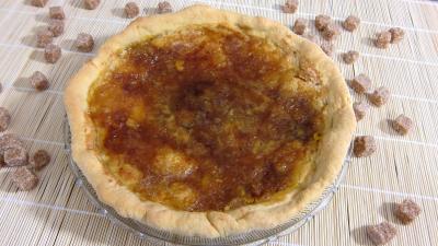 tarte sucrée : Tarte au sucre