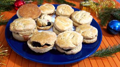 Photo : Assiette de scones