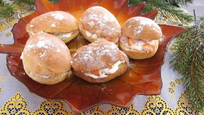 Image : recette Navettes aux crevettes et à la ricotta