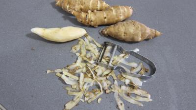 Topinambours et sa soupe facile - 2.4