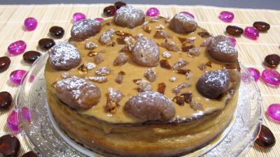 Noël : Cheese cake aux châtaignes