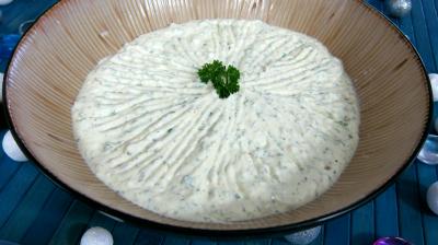 sauce pour viandes : Saladier de cervelle de canut