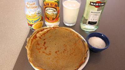Ingrédients pour la recette : Martini blanc en cocktail à la créole pour mardi gras