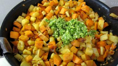 Panais et patates douces aux épices - 7.1