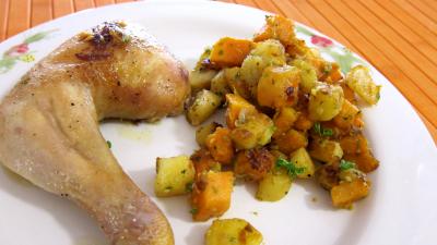 Panais et patates douces aux épices - 7.3