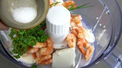 Concombre farci aux crevettes - 2.3