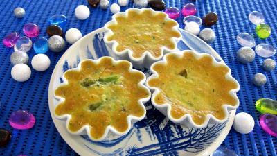 Recette Flans d'asperges 