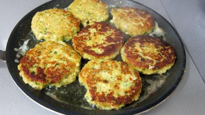 Hamburgers au cabillaud et aux asperges - 9.2