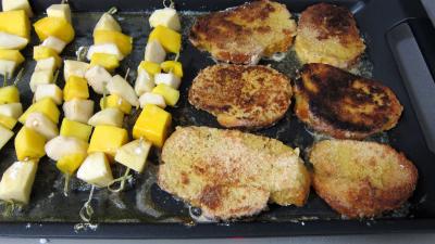 Pain perdu et ses brochettes de fruits à la plancha - 10.1