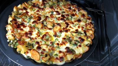 Frittata aux pommes de terre et petits pois - 8.4