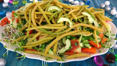 Recette Salade haricots beurre du jardin