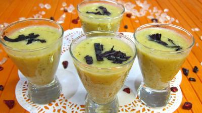 Crème de courgette en amuse-bouche - 11.1