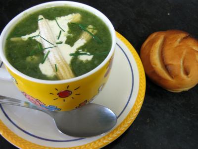 Recette Dans le wok la soupe de dinde aux épis de maïs