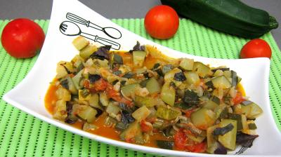cumin : Saladier d'artichauts en ratatouille