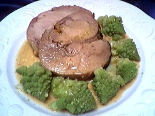 Recette Assiette de rôti de dindonneau au Porto