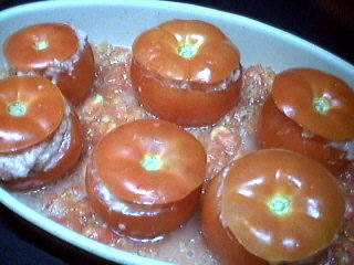 Tomates farcies au jambon - 8.2