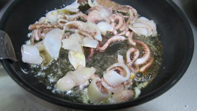 Purée à l'oseille avec ses encornets - 9.1