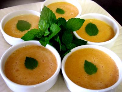 Recette Soupe de melon au Floc de Gascogne