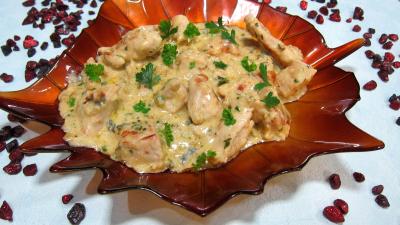 Image : recette Escalopes de dinde au Saint Agur