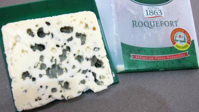 Photo : Morceau de roquefort