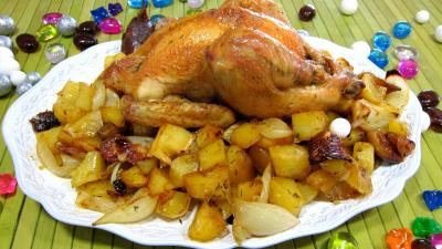 Recette Poulet au four