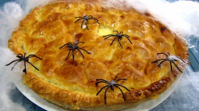Recette Poirat du Berry et sa crème poivrée avec ces araignées