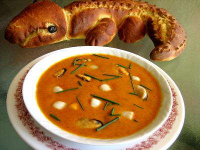 Recette Soupe de noix de Saint-Jacques