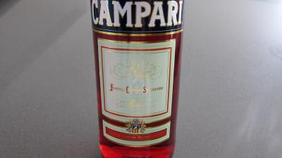 Photo : Bouteille Campari