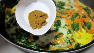 Epinards et oeufs à l'indienne à ma façon - 3.4