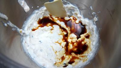 Gâteau fromage blanc aux spéculoos et ses fruits confits - 4.2