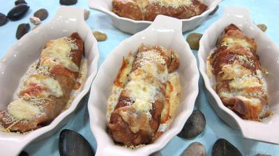 Image : recette Crêpes farcies aux brocolis, épinards et champignons noirs