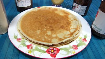 Assiette de crêpes au sarrasin