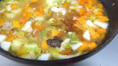 Soupe de légumes aux navets - 6.4