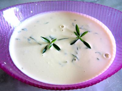 sauce chaude à base de fruits : Ramequin de sauce crème au citron