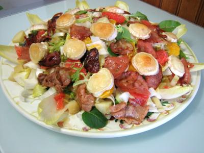 Image : recette Salade aux restes de pommes de terre vapeur et chèvre