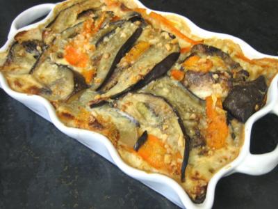 bouillon : Restes de travers de porc à l'aubergine