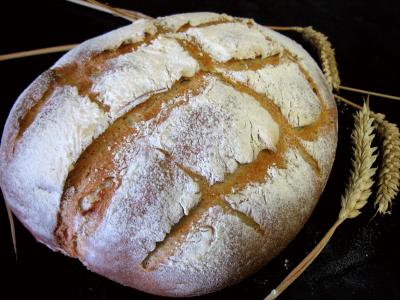 Image : Pain de campagne à pâte fermentée