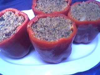 Image : recette Poivrons farcis à la viande
