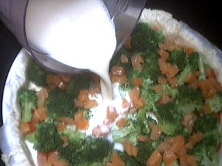 Quiche aux brocolis et saumon - 8.2