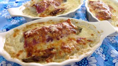 Légumes : Cassolettes d'endives au jambon