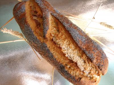 pâte à pizza : Pain paysan à pâte fermentée