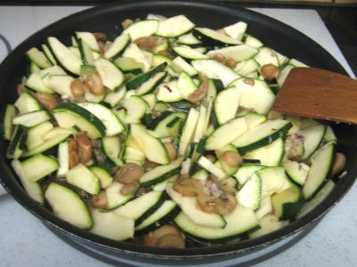Courgettes aux champignons en quiche - 5.3
