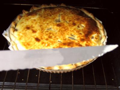 Courgettes aux champignons en quiche - 10.3