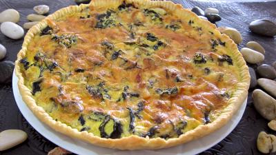 Légumes : Tarte de champignons noirs