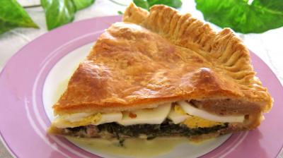 Image : recette Tourte aux épinards