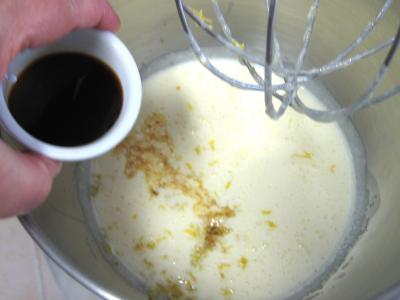 Gâteau "cococitron" et sa crème de poire - 4.3